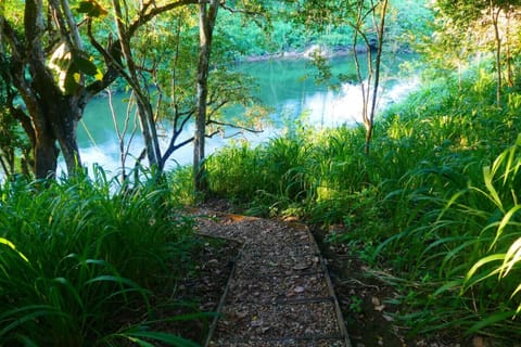 Private river access