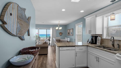 Condo, Multiple Beds, Patio, Ocean View (Beachside Villas 531) | Private kitchen | Coffee/tea maker