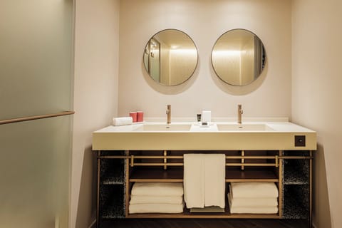 Suite, 1 Bedroom, Terrace | Bathroom | Shower, rainfall showerhead, eco-friendly toiletries, hair dryer