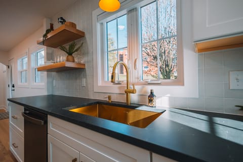 Plenty of countertop space is essential for cooking for large groups! Everything provided but food!