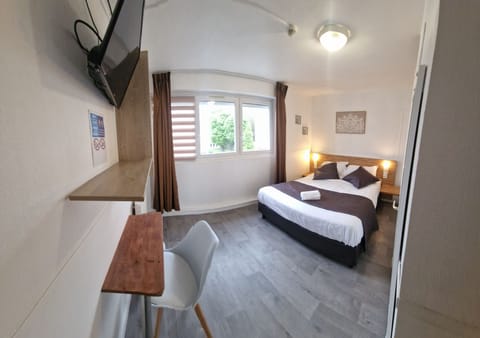 Standard Double Room, Courtyard View | Memory foam beds, iron/ironing board, free WiFi, bed sheets