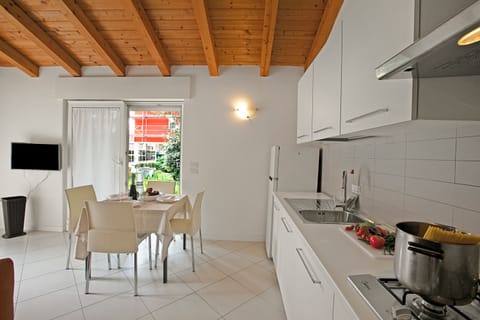 Kitchen and dining area