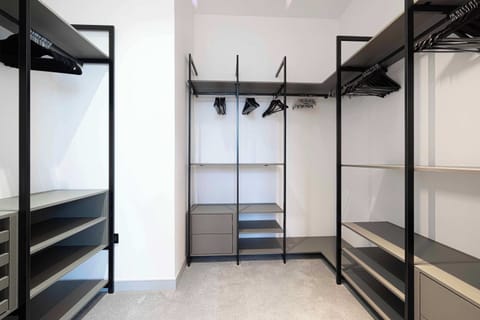 Walk in wardrobes for master suite
