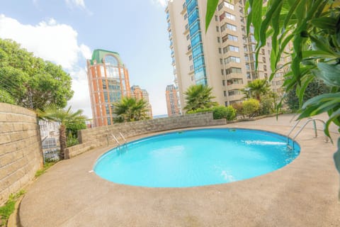 Indoor pool, seasonal outdoor pool