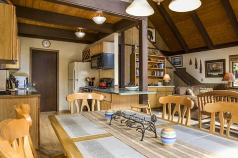 Dining Room Table and Kitchen