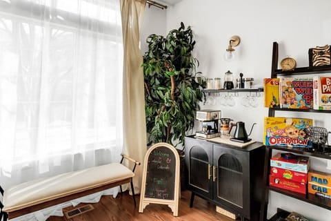 First light, first sip, first 'wow' moment of the day - all from your private coffee nook