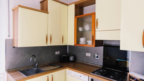 Apartment (1 Bedroom) | Private kitchen | Fridge, oven, stovetop, dishwasher