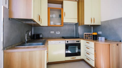 Apartment (1 Bedroom) | Private kitchen | Fridge, oven, stovetop, dishwasher