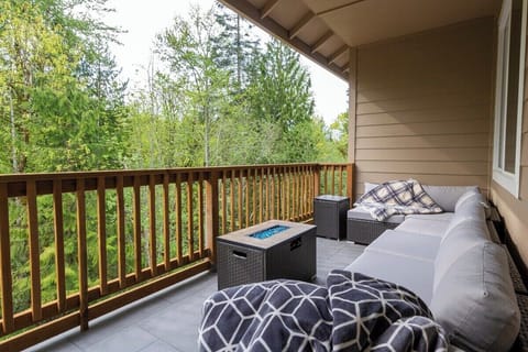 What a view for an outdoor space!