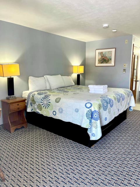 Premium Room, 1 King Bed, Pool View (2nd floor) | Desk, blackout drapes, iron/ironing board, rollaway beds