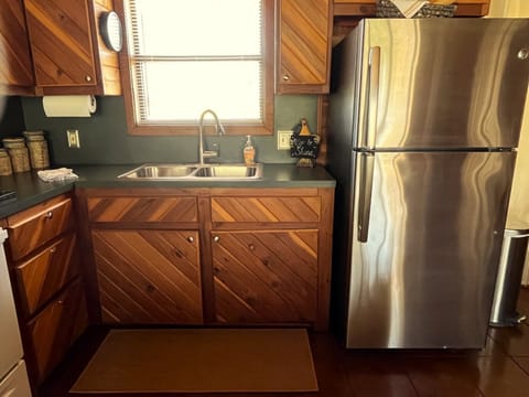 Full refrigerator with ice