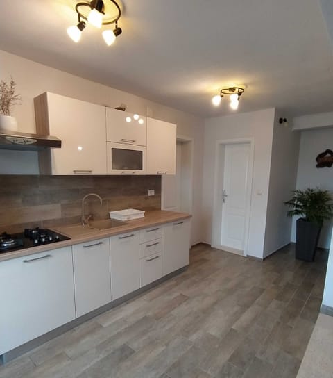 House (Two Bedroom Holiday Home with Sea Vie) | Private kitchen | Fridge