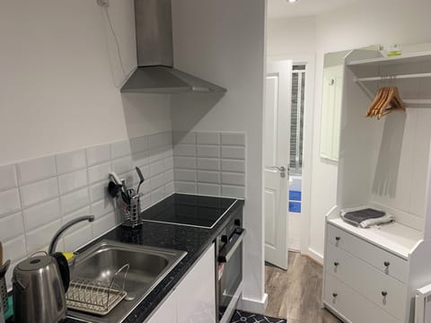 Studio | Private kitchen | Fridge, microwave, oven, stovetop