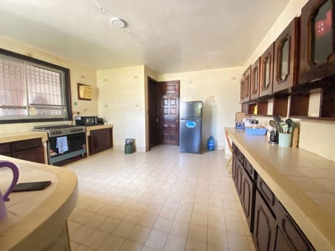 Villa, Pool View | Private kitchen | Fridge, microwave, oven, stovetop