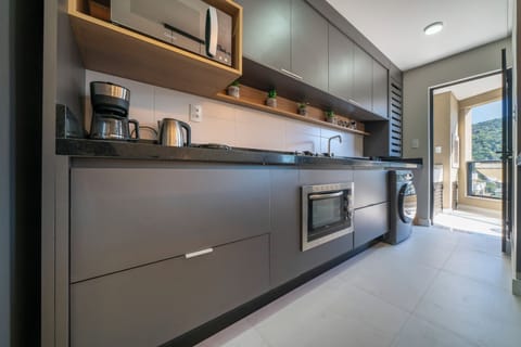 Exclusive Apartment | Private kitchen | Fridge, microwave, oven, dishwasher