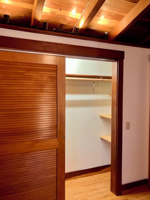 Closet in bedroom