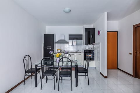 Apartment | Private kitchen | Full-size fridge, microwave, oven, stovetop