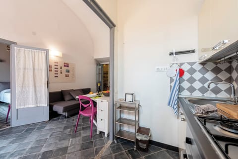 Kitchen and dining area