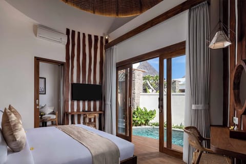 Villa, 1 Bedroom, Pool View | 1 bedroom, free WiFi, bed sheets