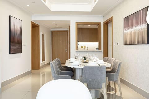 Cozy dining setup for shared meals