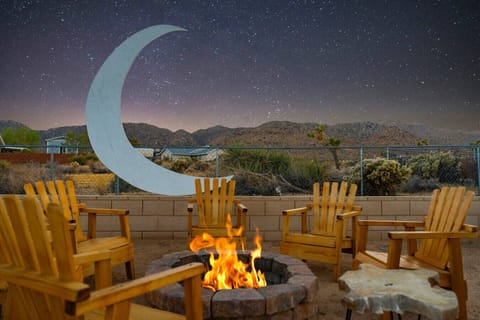 Step into The New Moon, your high desert hideaway under endless skies.