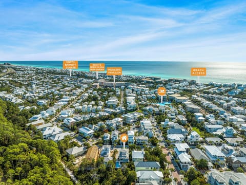 Beach access, resort pools, shops, and restaurants all walking distance