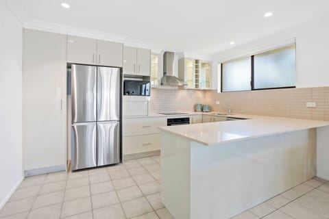 Apartment | Private kitchen | Full-size fridge, microwave, oven, stovetop