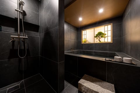 Spa Room | Bathroom | Hair dryer, bathrobes, bidet, towels