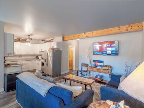 Our living room is designed for ultimate comfort, perfect for unwinding!