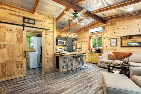 Cabin, Multiple Beds, Kitchen | Living area