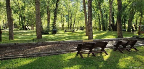 Shared amenties and fan favorite full size Bocci Court