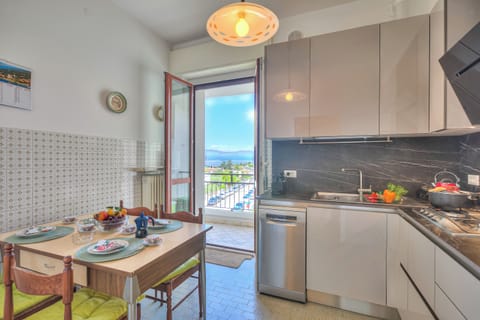 Kitchen and dining area