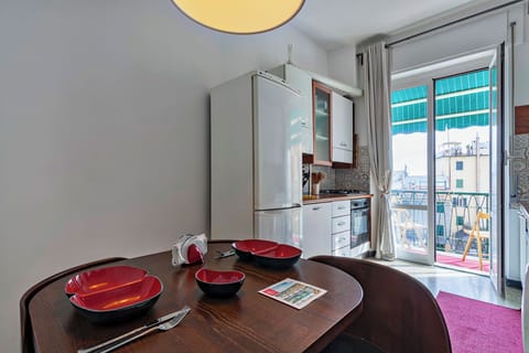 Apartment, Balcony | Private kitchen