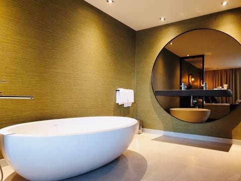 Business Suite | Bathroom | Free toiletries, hair dryer, towels