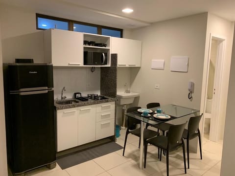 Comfort Apartment, City View | Private kitchen