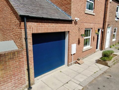 Outside front garage storage
