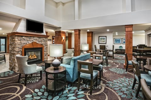 The welcoming lobby provides a lounge area for guests to relax.