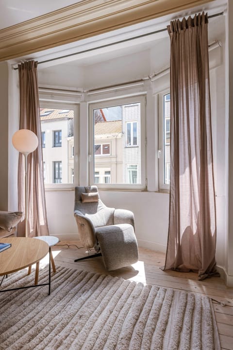 Living room with comfortable lounger