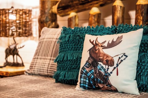 One of Duck Duck Moose's comfy bedrooms