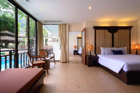 Family Suite, 2 Bedrooms, Pool View | View from room