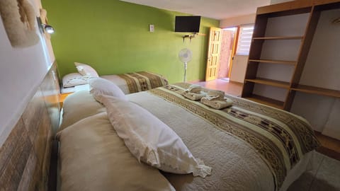 Triple Room, Courtyard View | Free WiFi, bed sheets