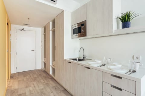 Executive Studio | Private kitchen | Full-size fridge