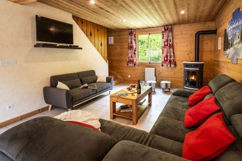 Lounge in a Chalet for 14 guests