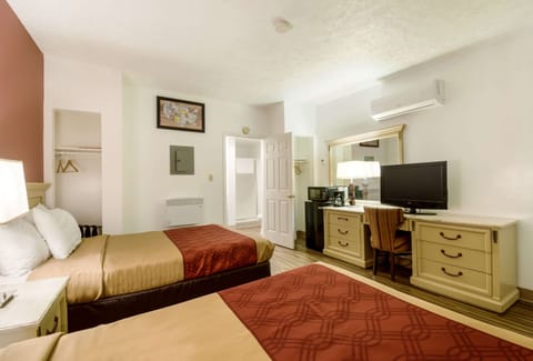 Room, 2 Queen Beds, Non Smoking | Free WiFi, bed sheets