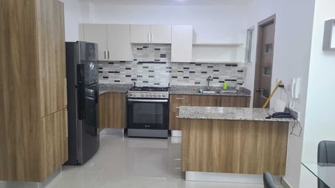 Apartment, Balcony, City View | Private kitchen