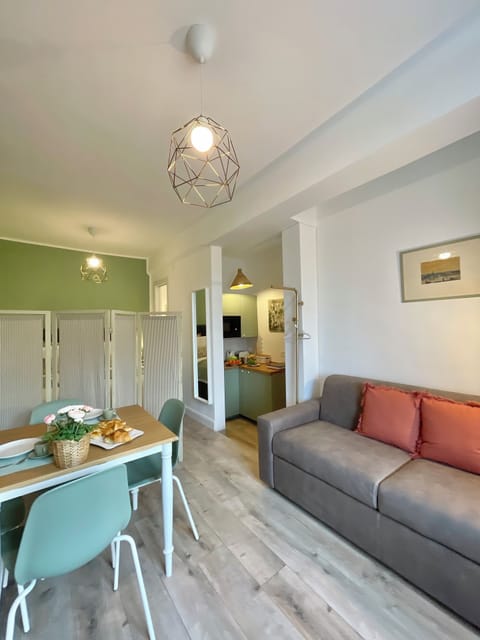 Family Apartment, 1 Double Bed with Sofa bed, Non Smoking, Private Bathroom | Living area | 32-inch flat-screen TV with digital channels, toys