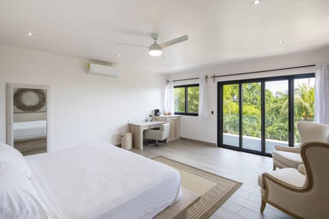 Deluxe Room, 1 King Bed, Pool View | Premium bedding, in-room safe, individually furnished, desk