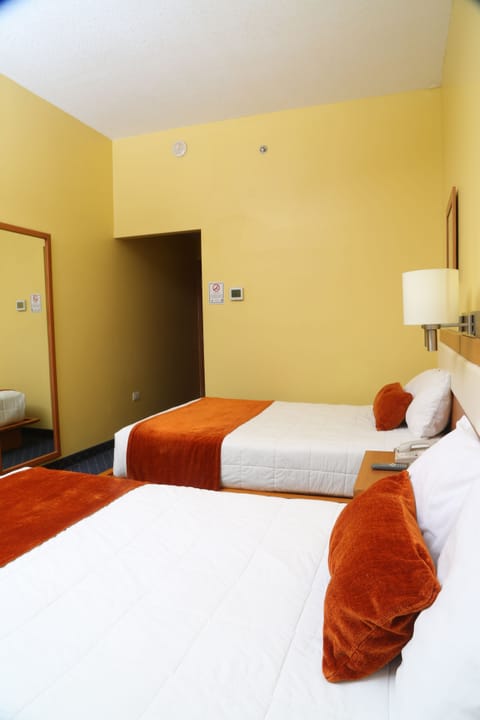 Business Double Room, 2 Double Beds | Premium bedding, desk, iron/ironing board, free WiFi