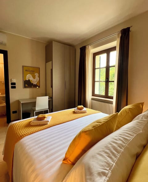 Double or Twin Room, Garden View | Desk, laptop workspace, free WiFi