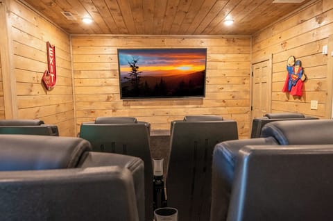 Amazing Grace's theater room